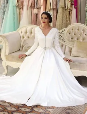 Caftan Robe de Mariage Blanche